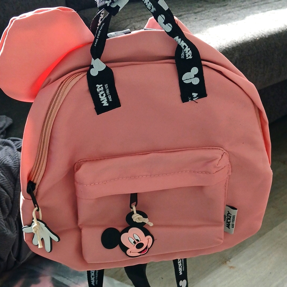 Mickey mouse mini backpack purse